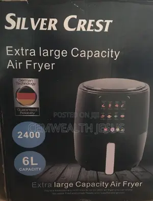 6l Air Fryer Silver Crest