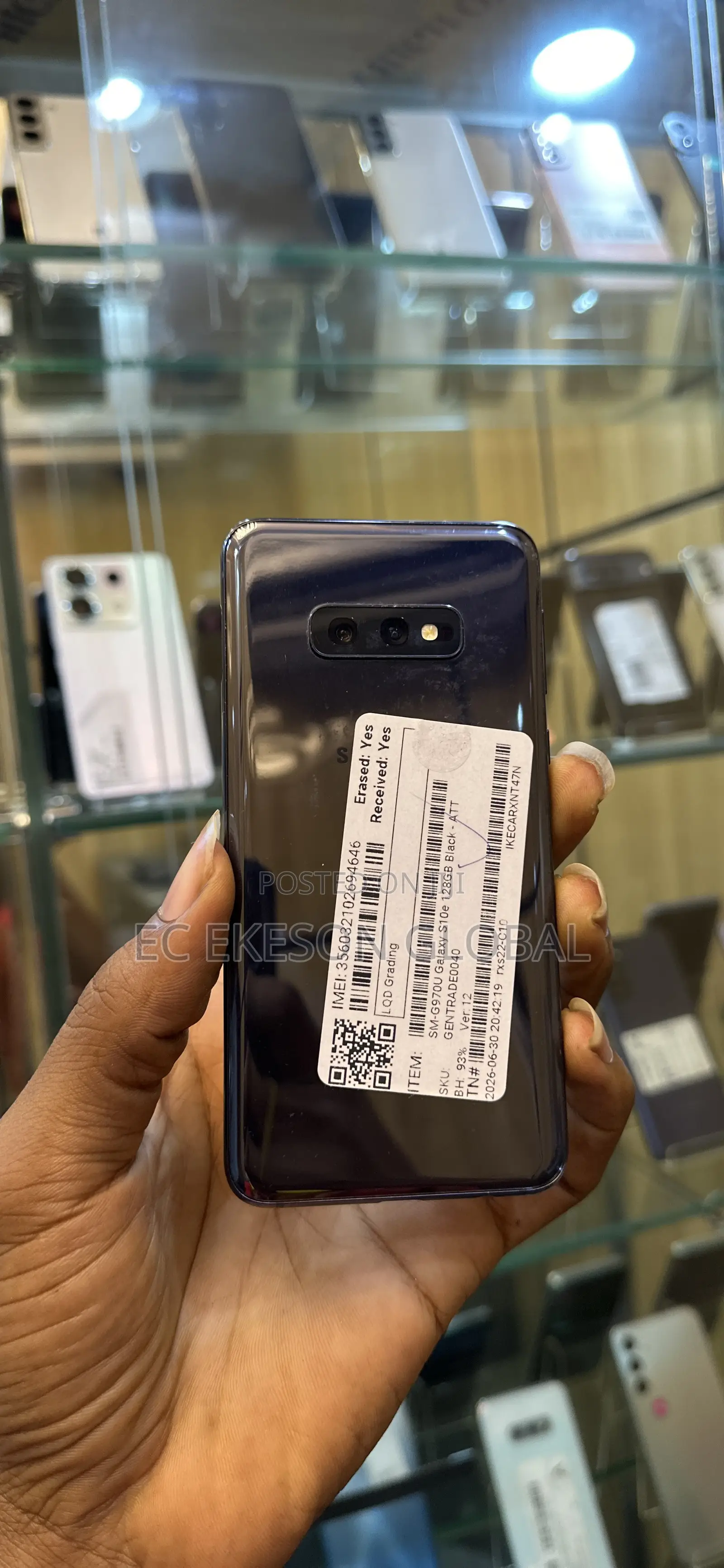 Samsung Galaxy S10e 128 GB Black