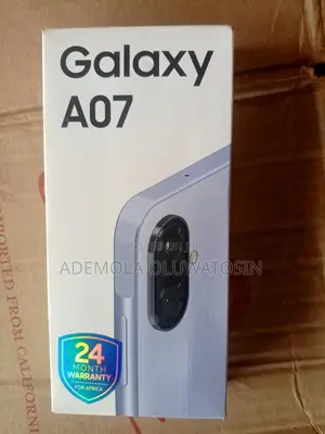 New Samsung Galaxy A07 4G 128 GB Black