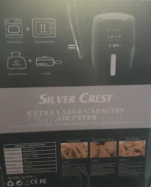 6l Air Fryer Silver Crest