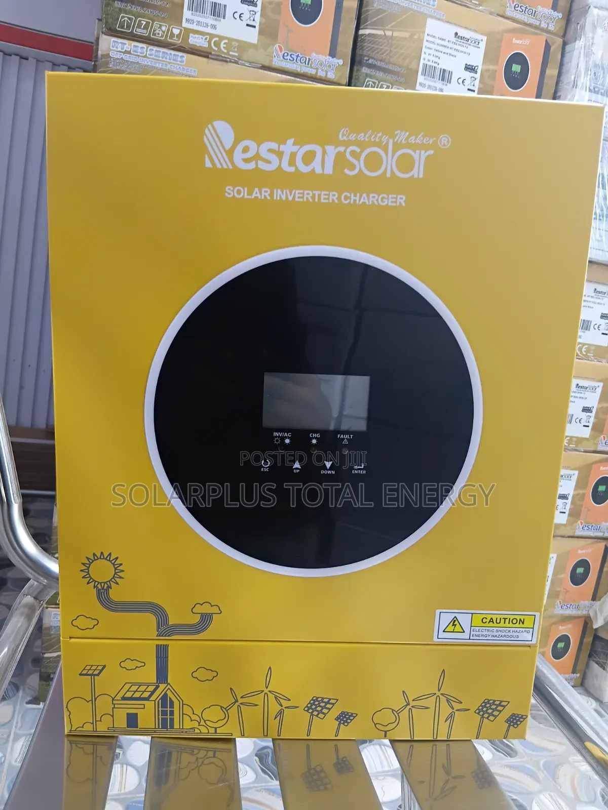 Restarsolar 2kva 12v Hybrid Inverter