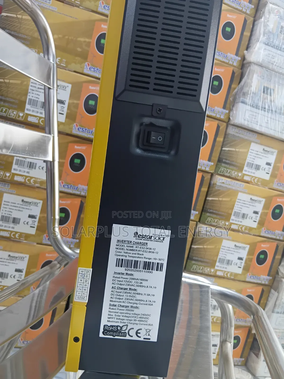 Restarsolar 2kva 12v Hybrid Inverter
