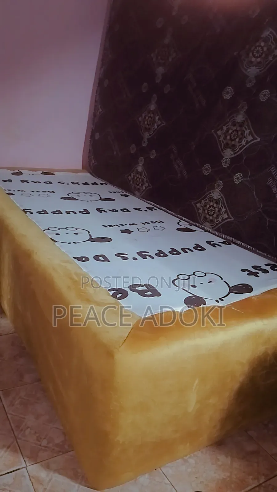 6x4.5 Mattress With Bedstand
