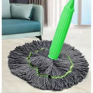 Self-Squeezing Microfiber Mop – Hands-Free Cleaning