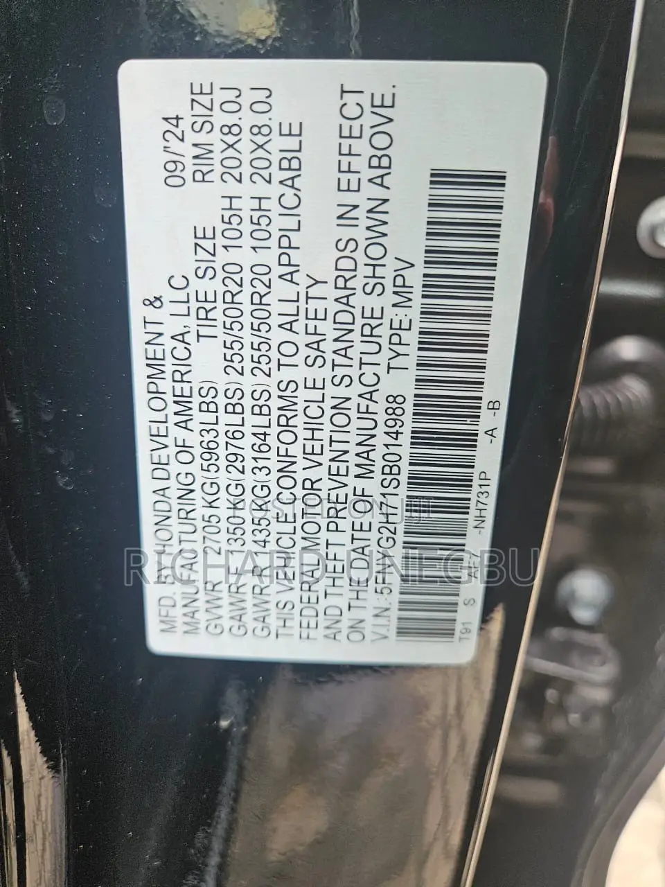Honda Pilot 2024