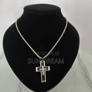 Sliver Men Cross Gift Nacklaces