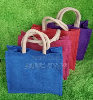 Jute Bags for Souvenirs (12pcs)