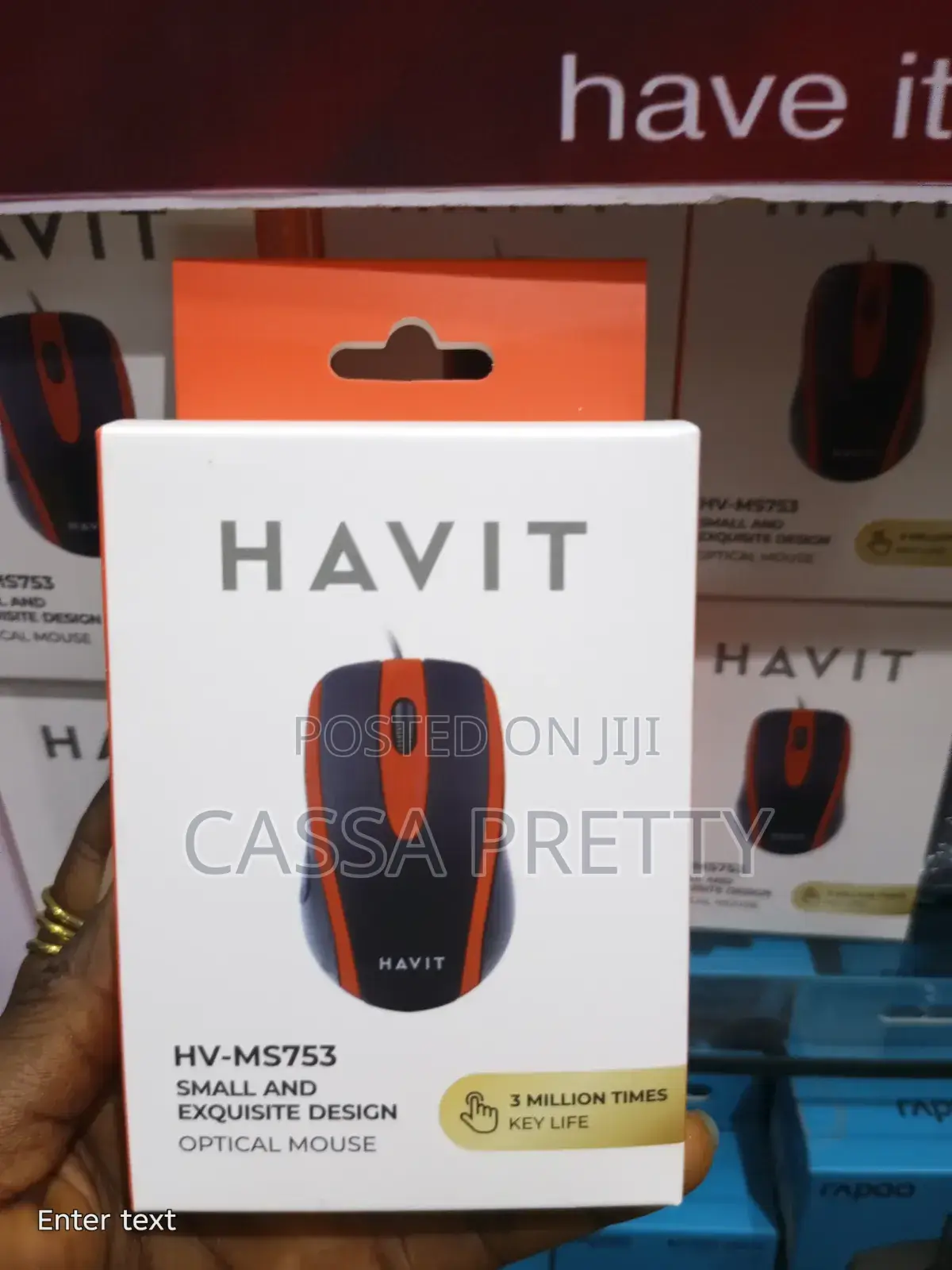HAVIT HV-MS753 Wired Optical Mouse
