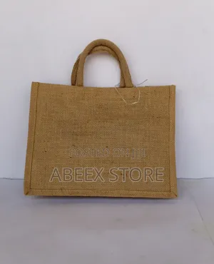 Plain Jute Bags (12pcs)