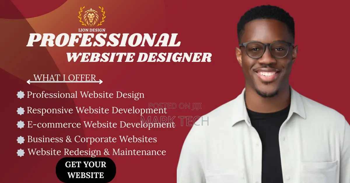 Professional Website Design Development Services in Nigeria