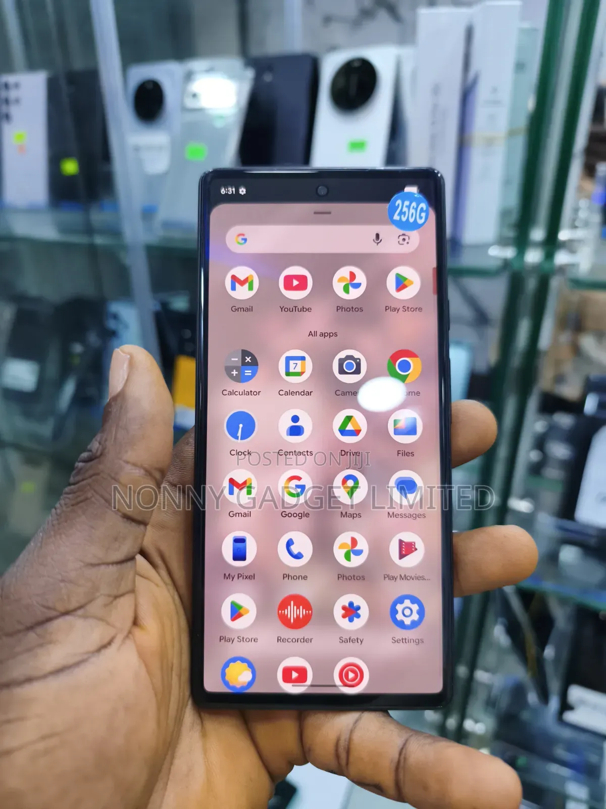 Google Pixel 6 256 GB Black