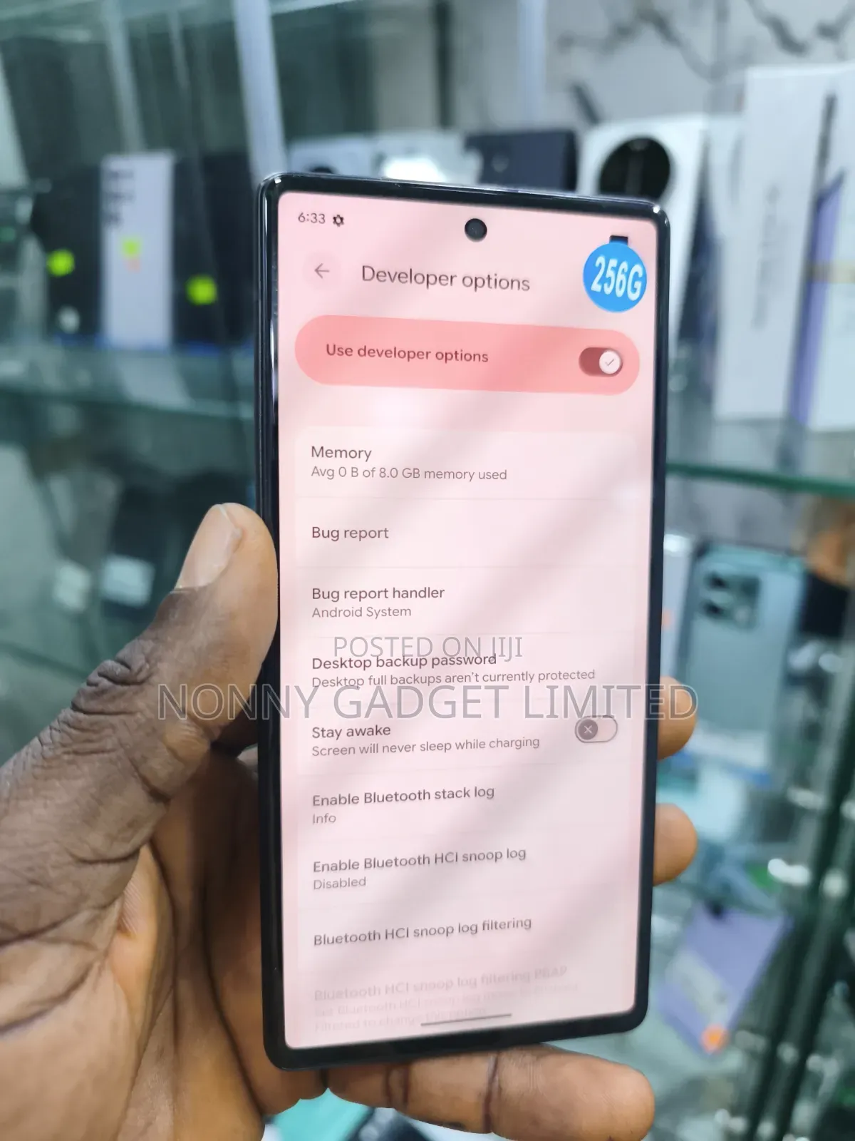 Google Pixel 6 256 GB Black
