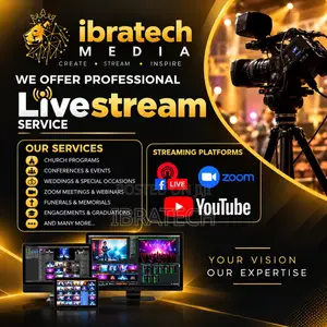 Ibratech Media || Photography | Live Stream | Videography