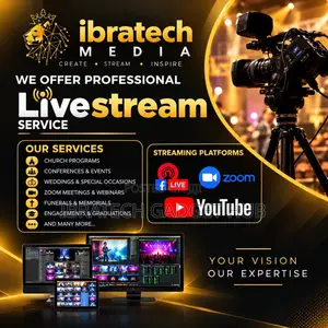 Ibratech Media || Photography | Live Stream | Videography