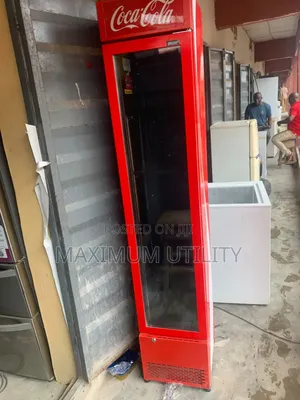 Single-Door Upright Coca-Cola Chiller.