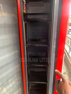 Single-Door Upright Coca-Cola Chiller.