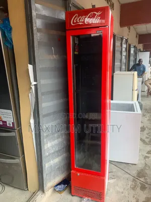 Single-Door Upright Coca-Cola Chiller.