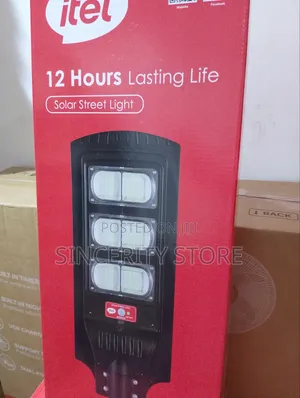 200w Itel Solar Street Light