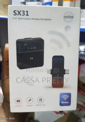 SX31 3 in 1 Multi-Function Wireless Microphone