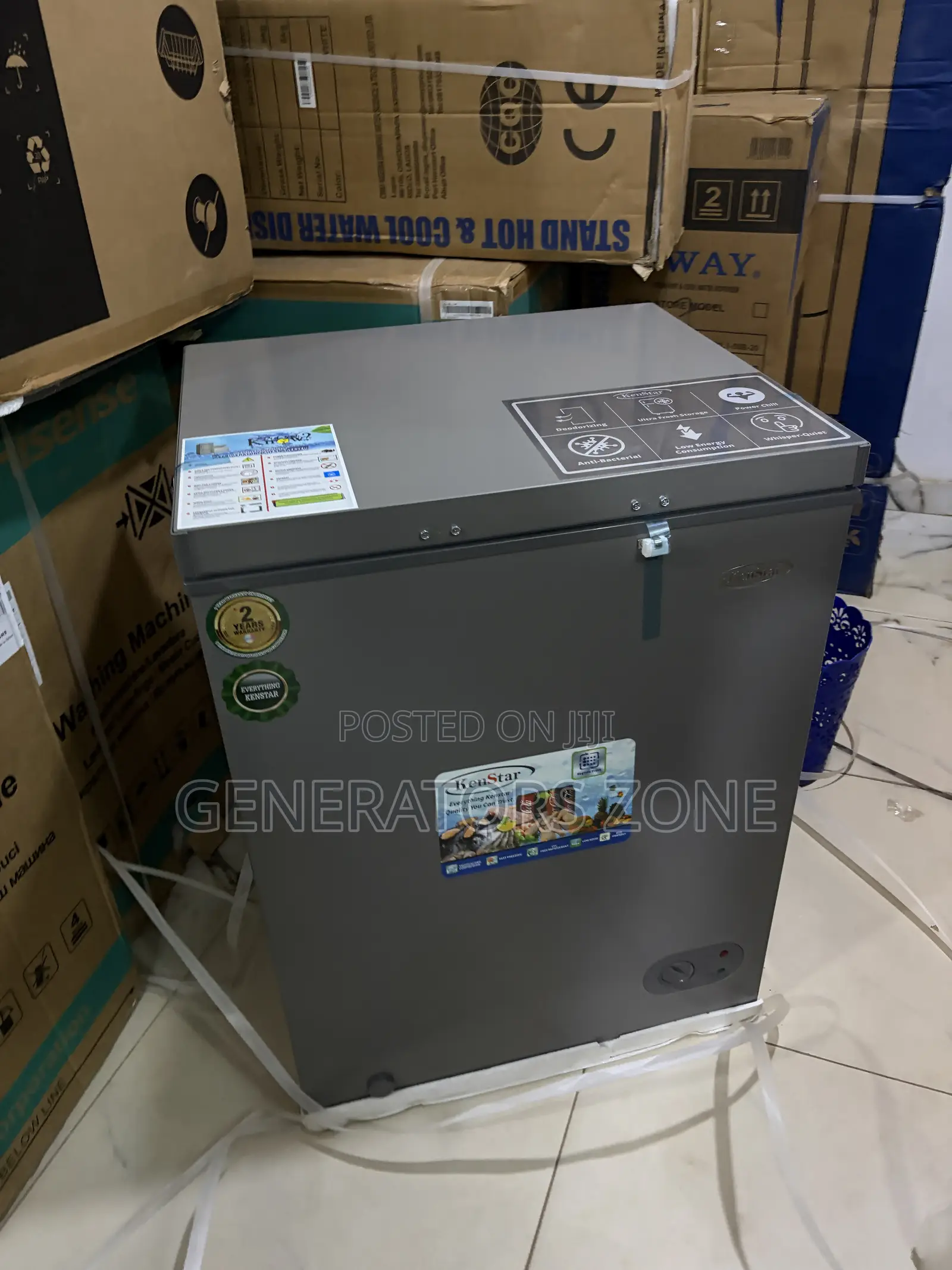 Kenstar 142L Chest Freezer With Interior Light