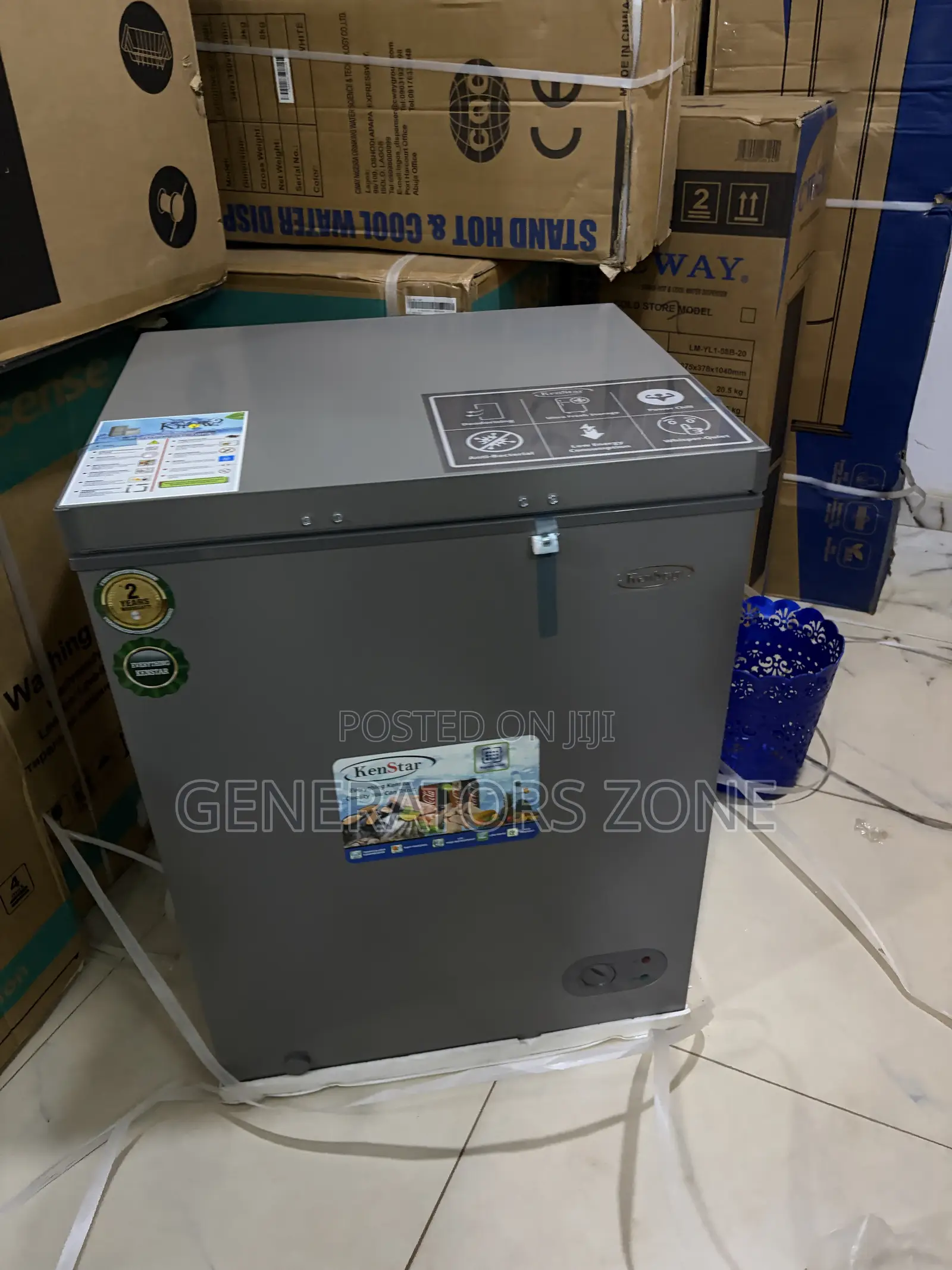 Kenstar 142L Chest Freezer With Interior Light