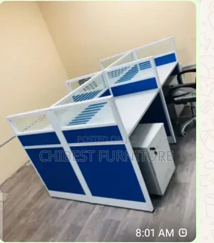 Standard by 4 Chair Workstation