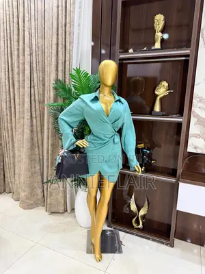 New With Tag Public Desire Aqua Wrap Dress -Size 14/16