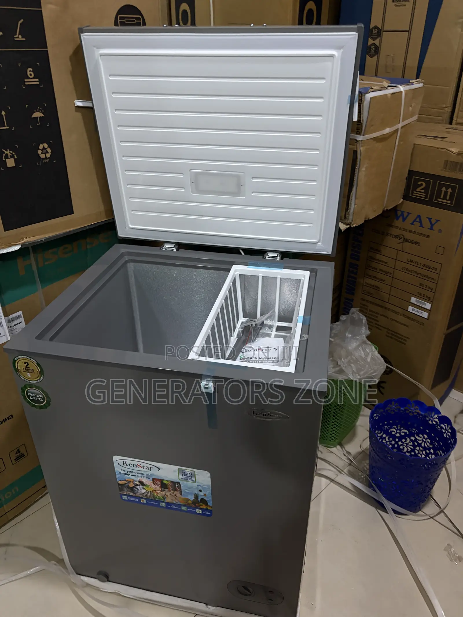 Kenstar KS-210S Home Chest Freezer 142L
