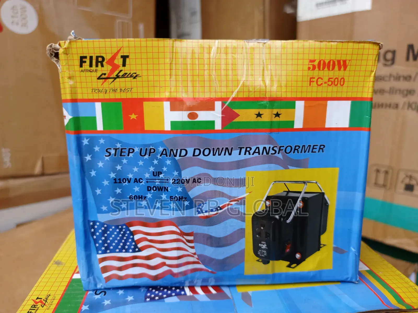 First Afrique 500w Step-Up Step-Down Voltage Converter | Fc-500