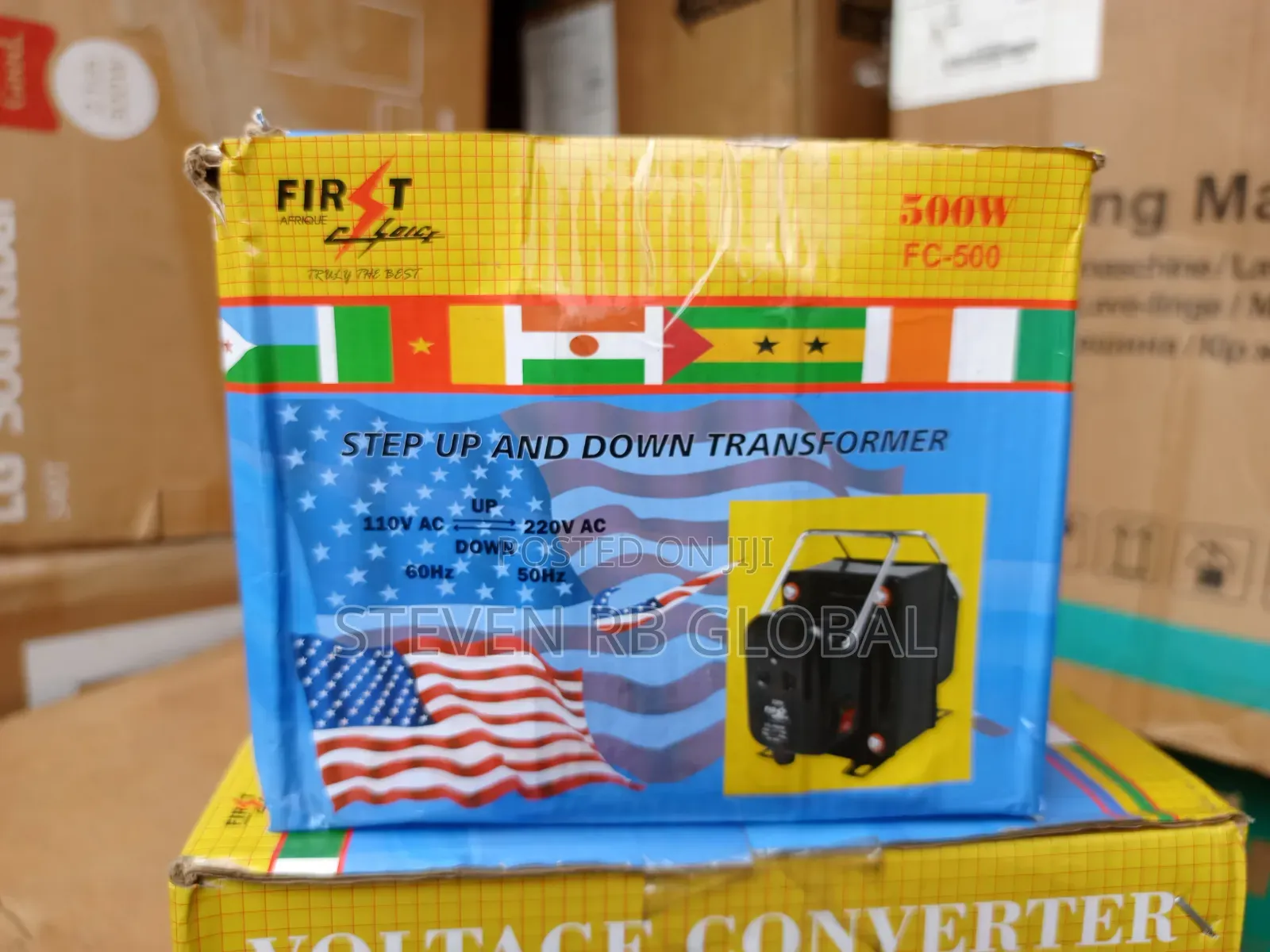 First Afrique 500w Step-Up Step-Down Voltage Converter | Fc-500