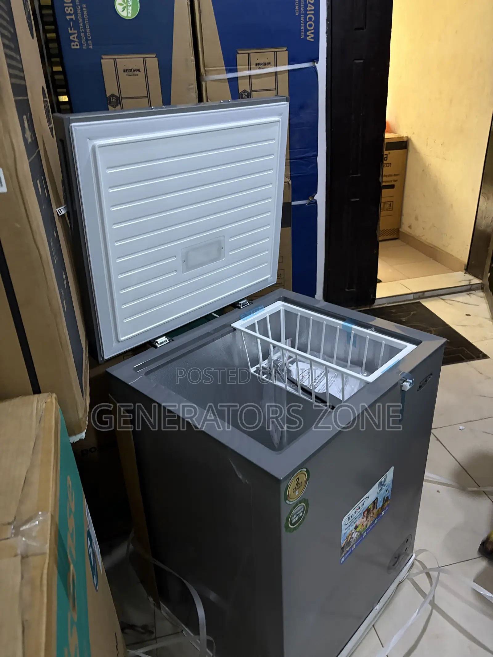 Kenstar KS-210S Commercial Chest Freezer 142L