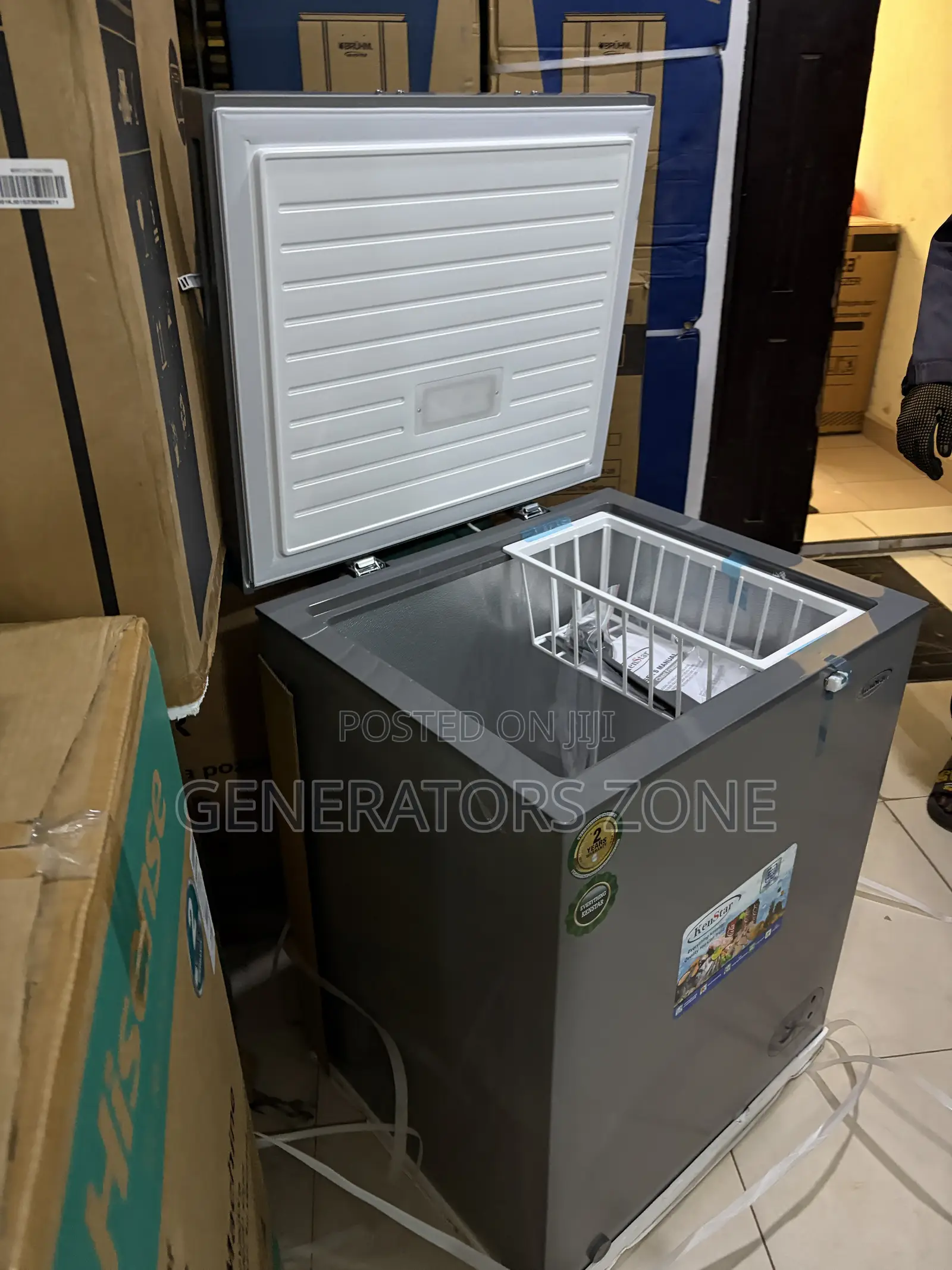 Kenstar KS-210S Commercial Chest Freezer 142L