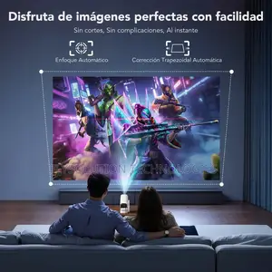Smart Android Projector Amlogic Mini Beamer Video Hifi Sound