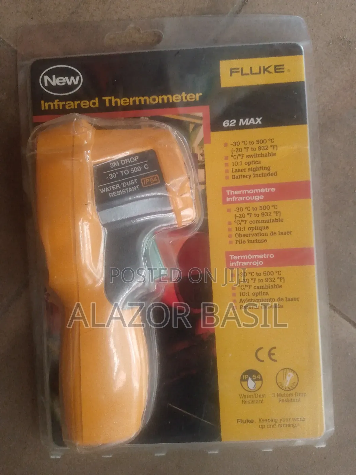 Infrared Thermometer Fluke