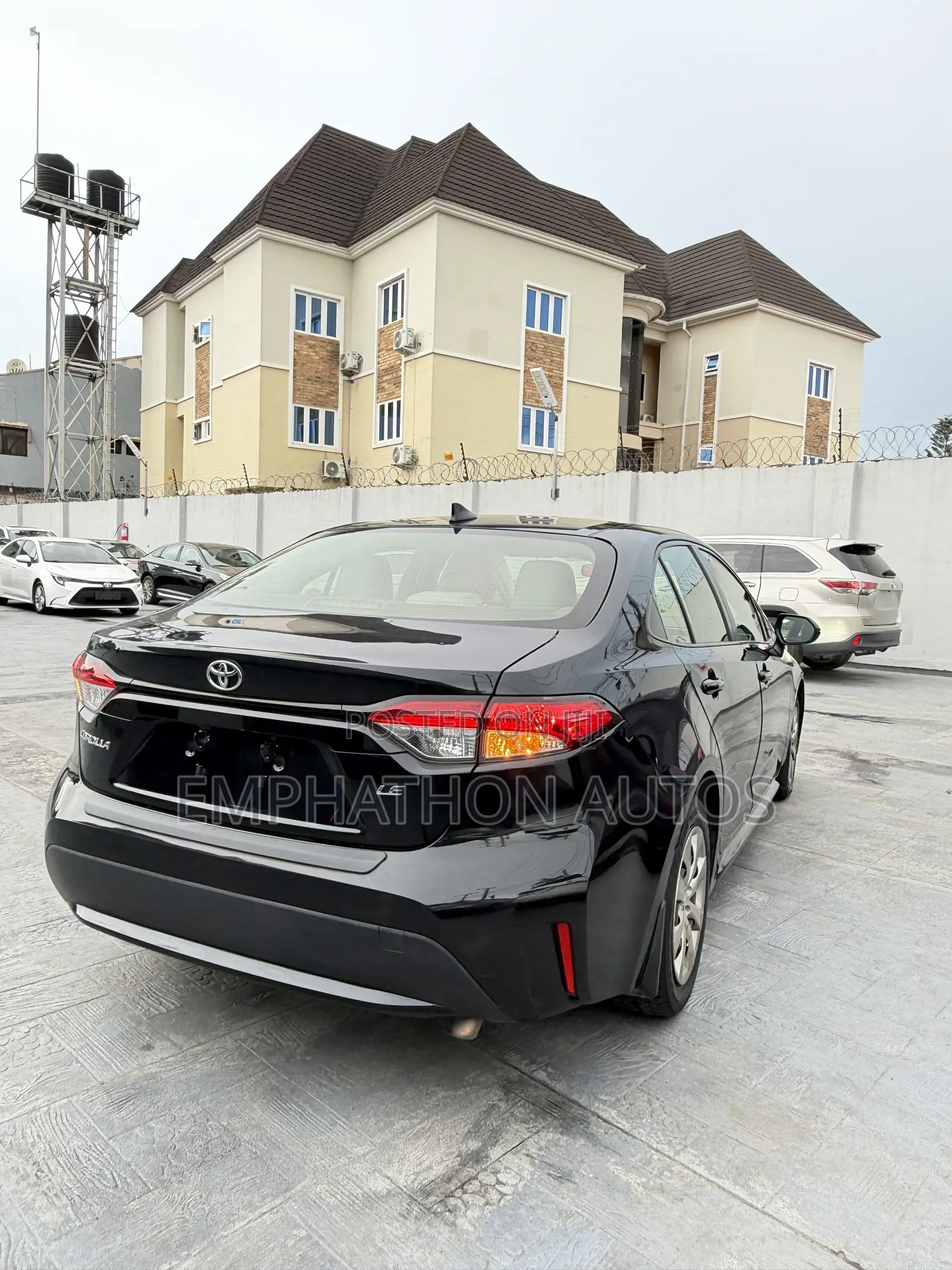Toyota Corolla LE 2020 Black