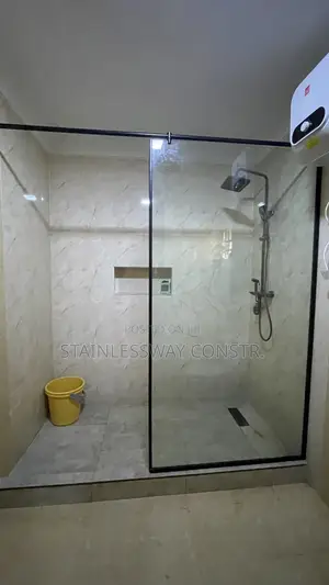 Shower Fixed Glass Bathroom Divider