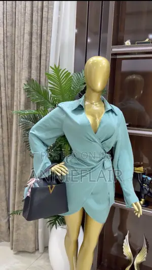 New With Tag Public Desire Aqua Wrap Dress -Size 14/16