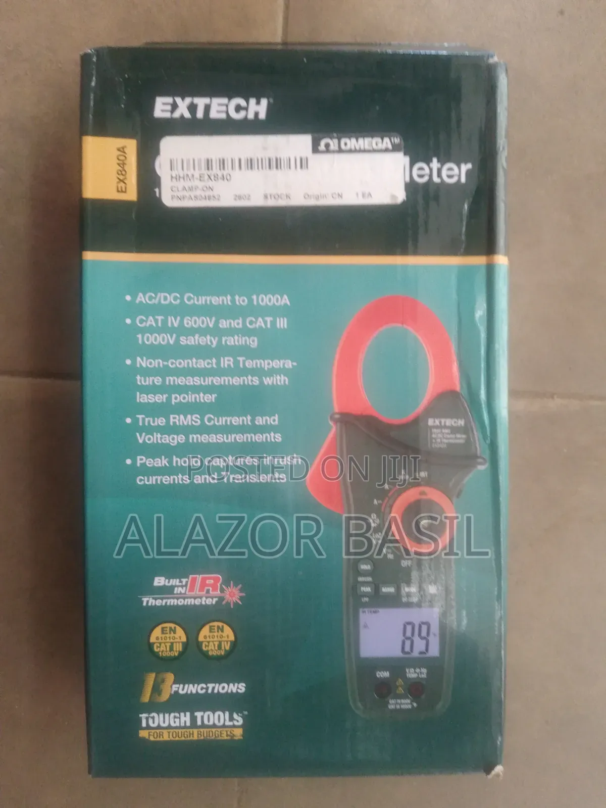 Extech Clamps Meter