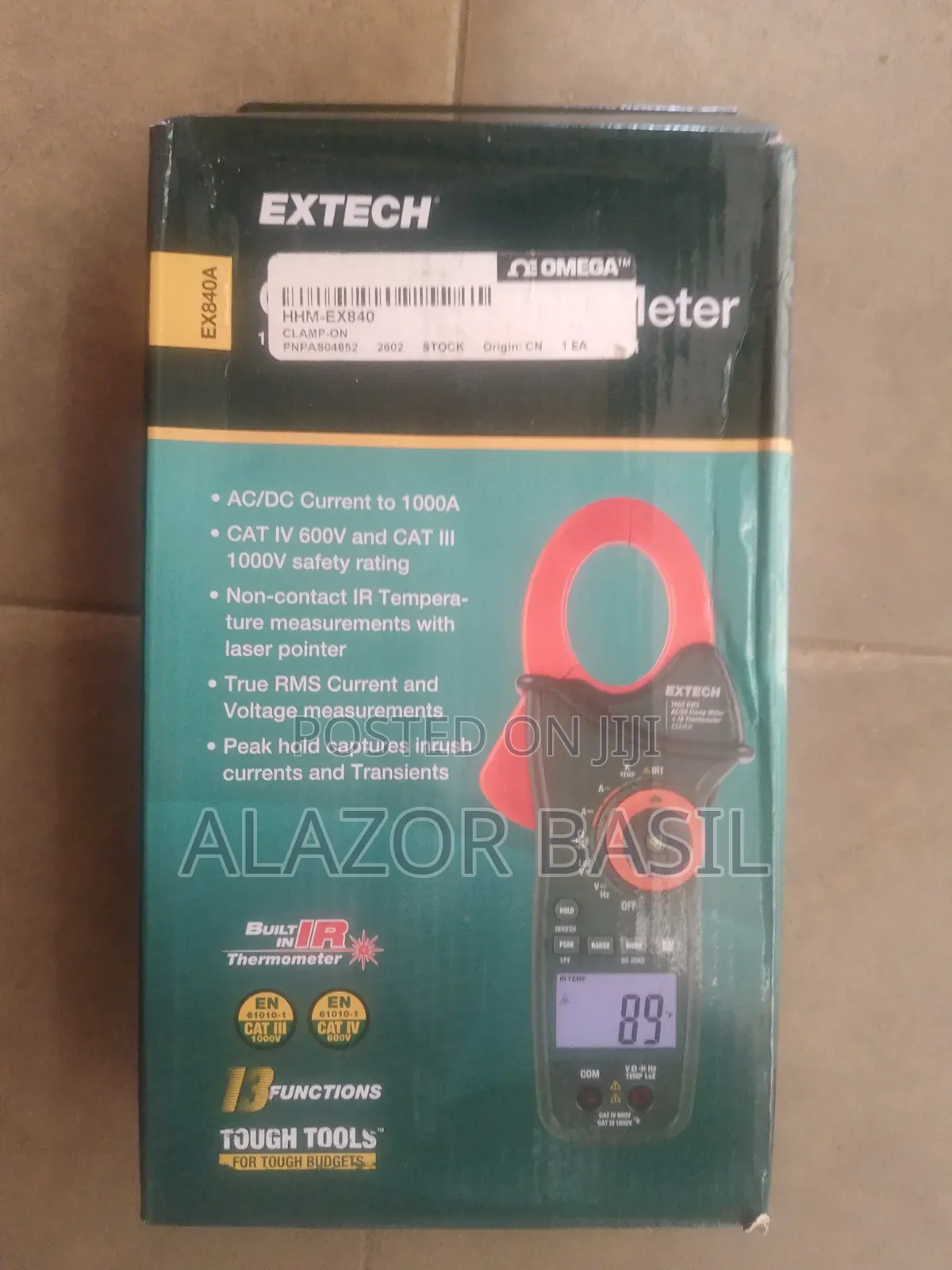 Extech Clamps Meter