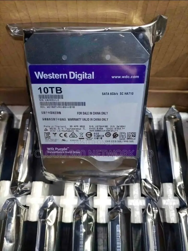10TB SATA Surveillance Hard Disk