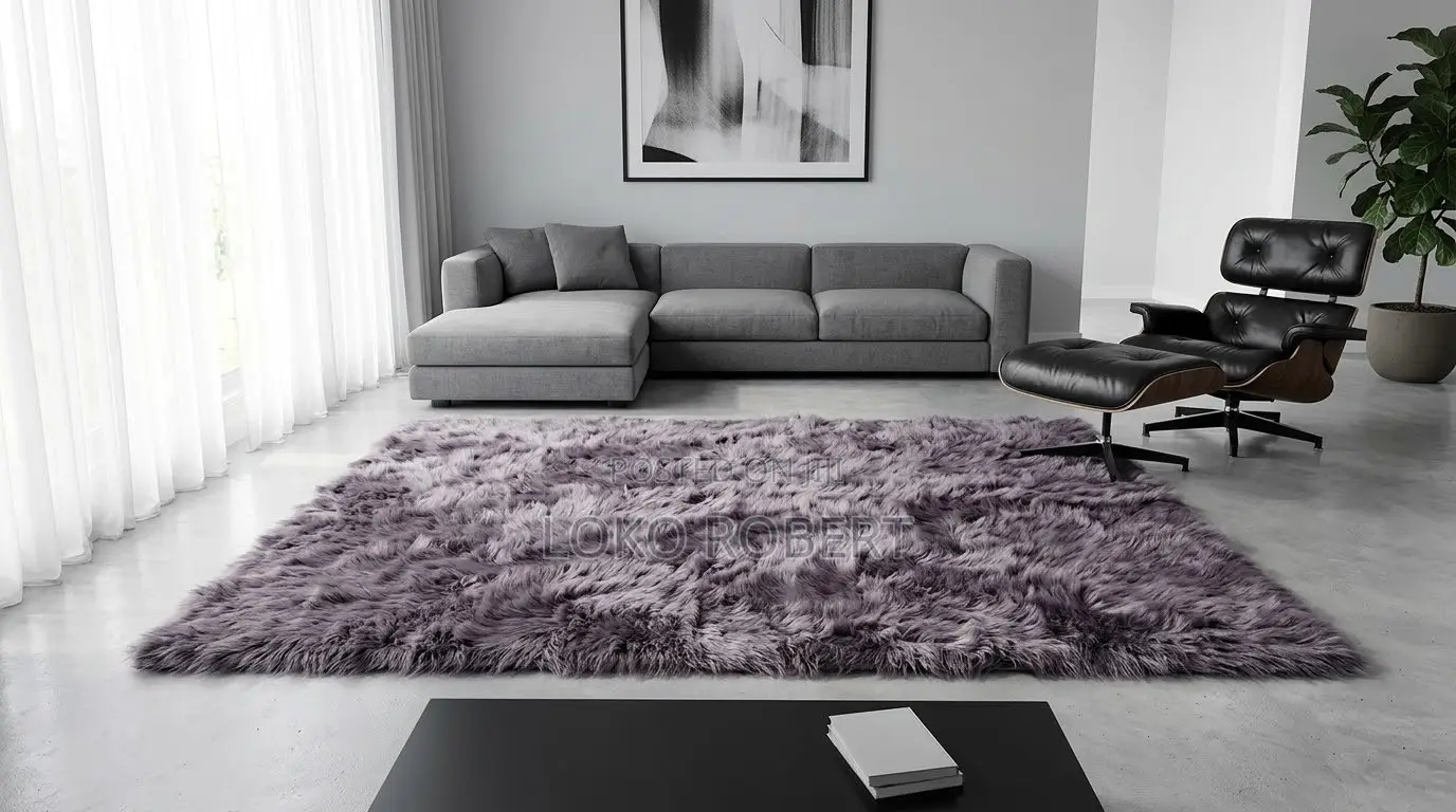 Fur Rug- 4by6ft, 5by7ft, 7by10ft, 8by11ft, 10by13ft