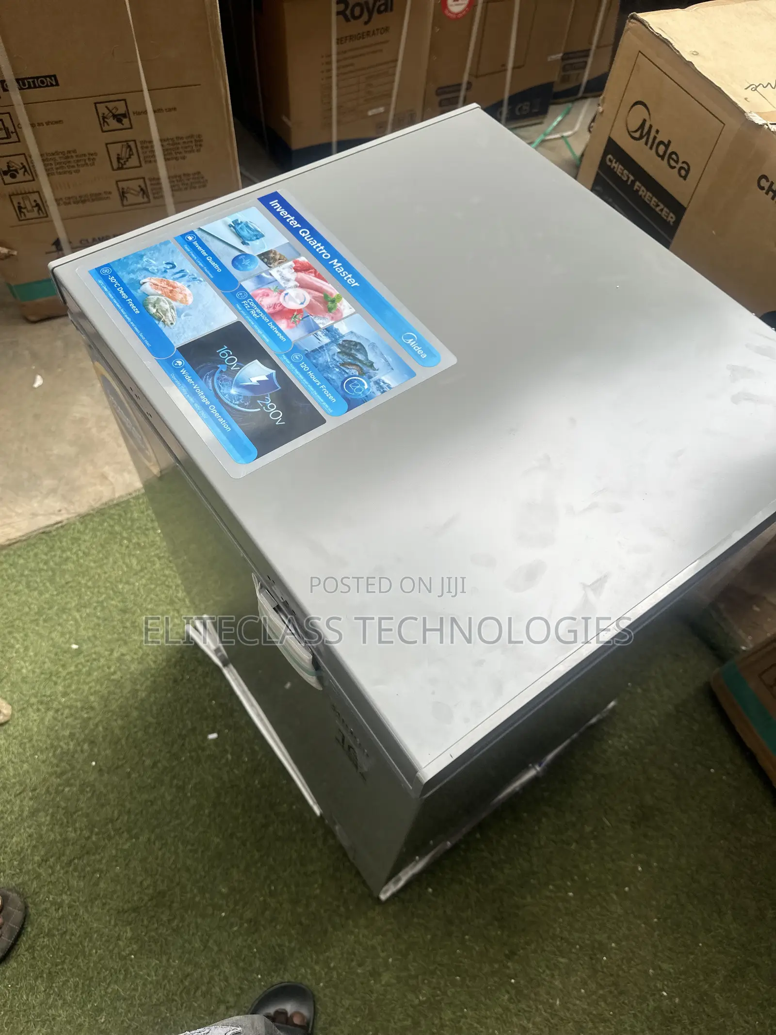 Midea Chest-Type Deep Freezer 142L