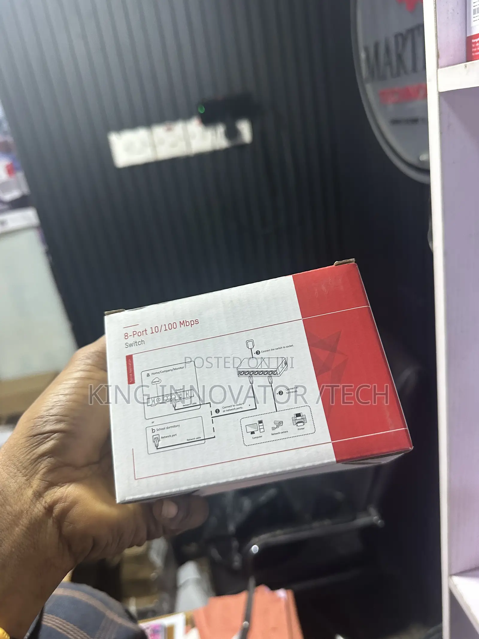 HIKVISION 8port 10/100 Switch