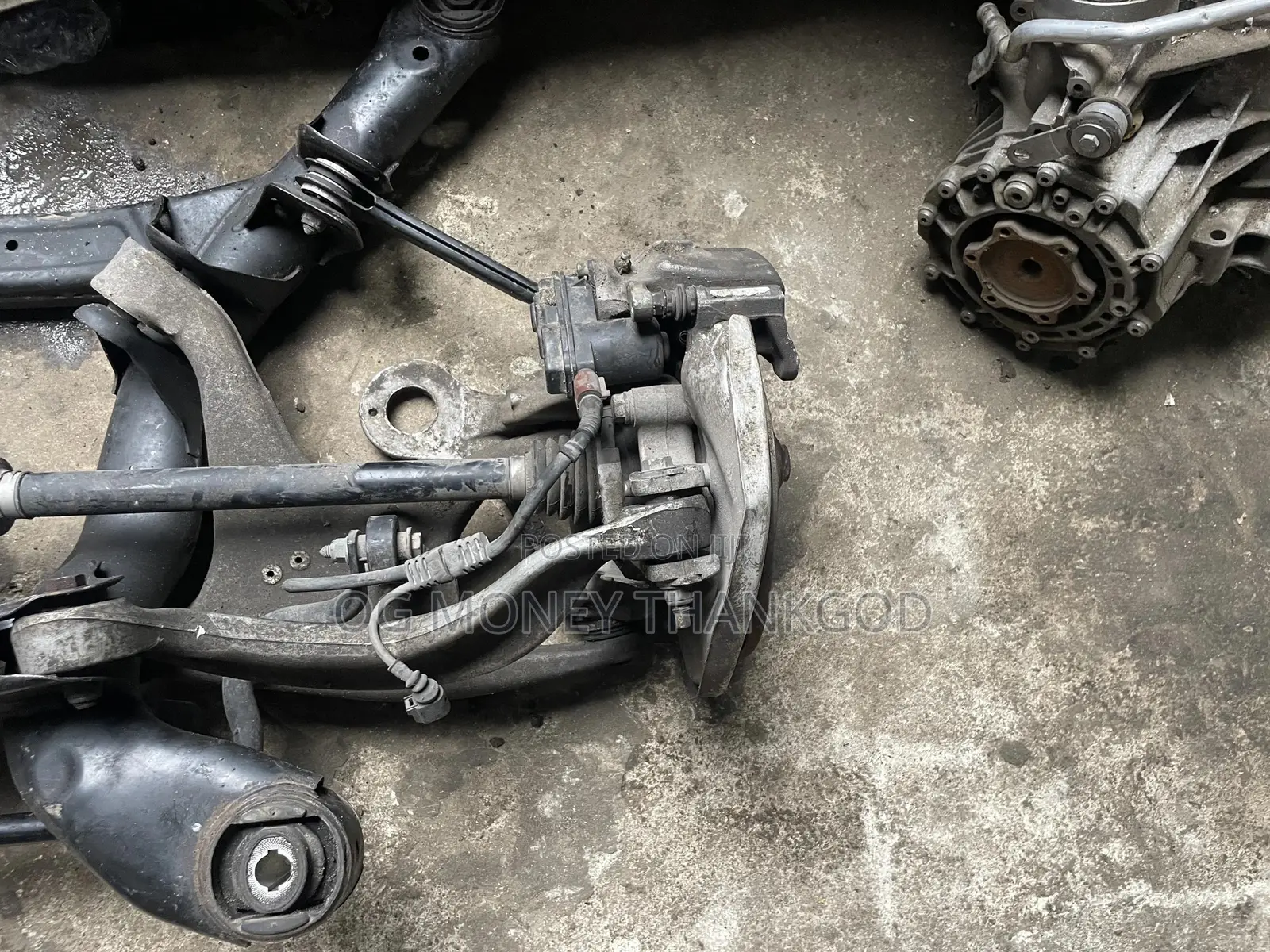 Back SUBFRAME Audi A4 2010 2013