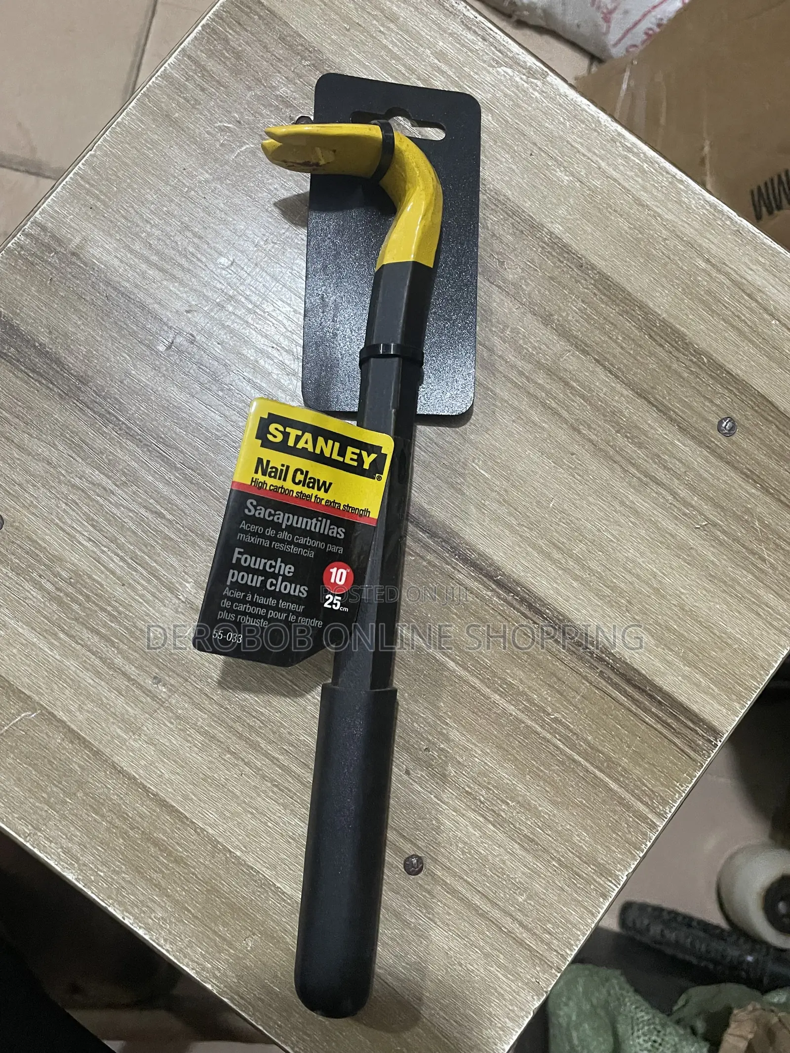 Stanley 10-Inch Nail Claw