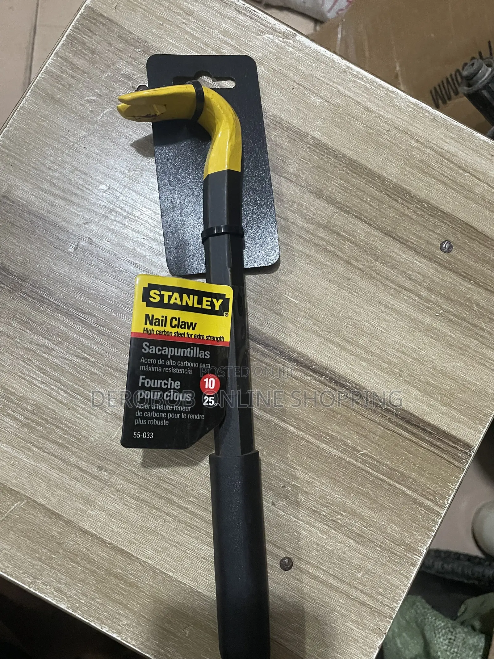 Stanley 10-Inch Nail Claw
