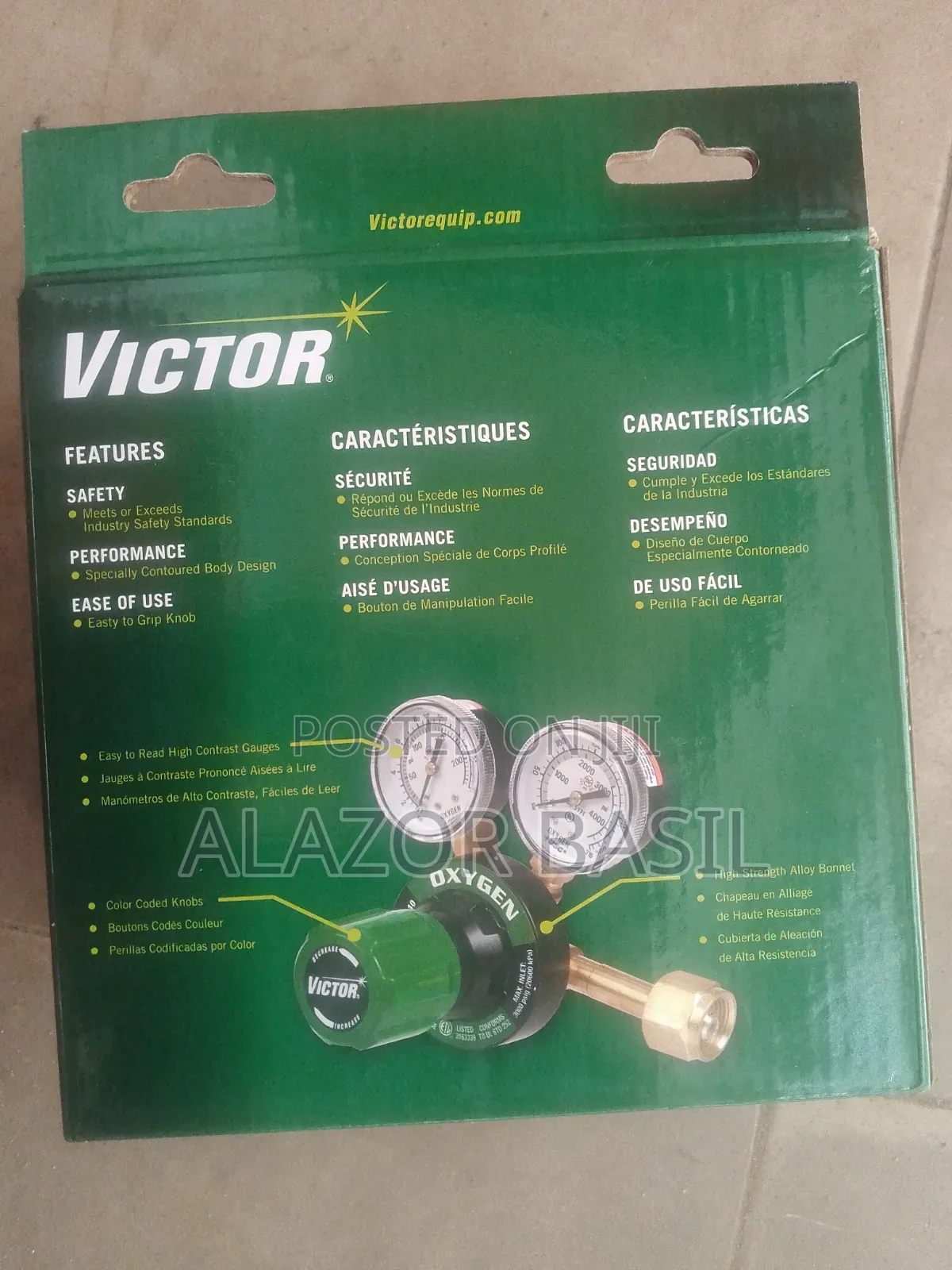 Victor Guage Acetylene Oxygen