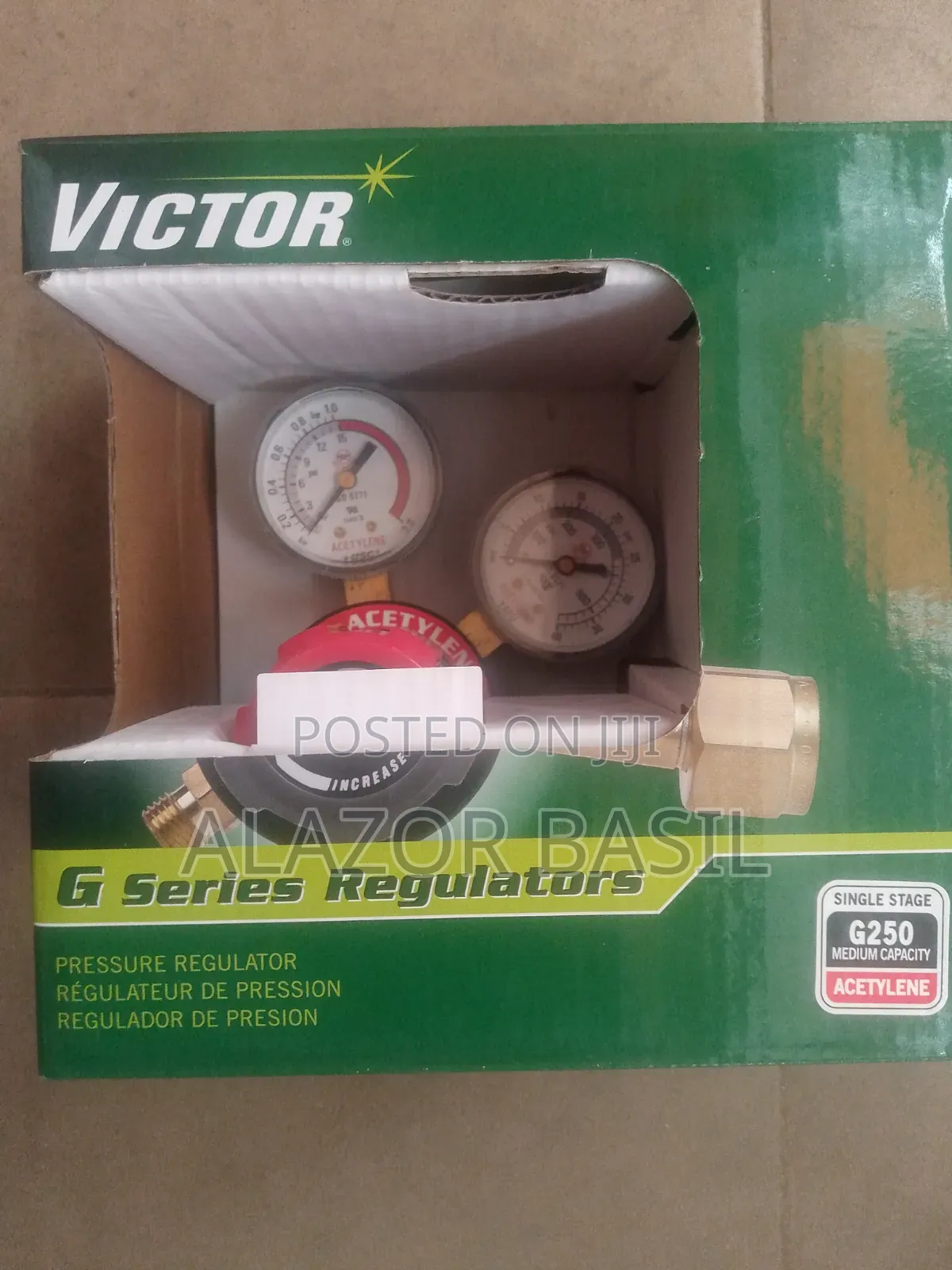 Victor Guage Acetylene Oxygen