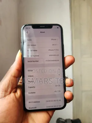 Apple iPhone 11 Pro 64 GB Black