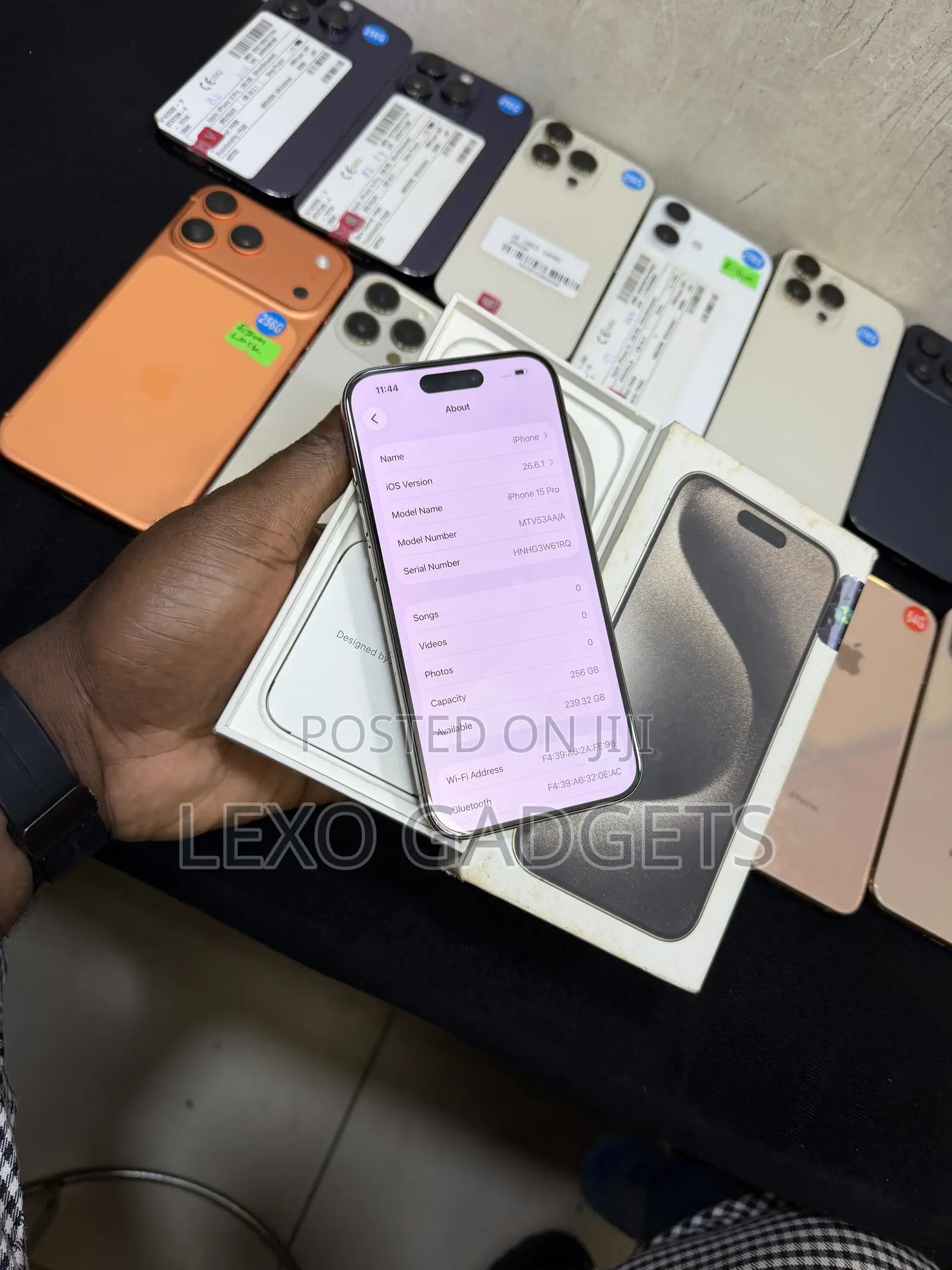 Apple iPhone 15 Pro 256 GB Silver